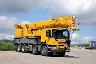 ट्रक-माउंटेड टेलीस्कोपिक क्रेन Liebherr LTF 1060-4.1