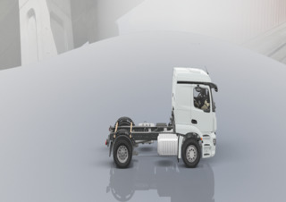 ट्रक ट्रक ट्रैक्टर - ट्रैक्टर यूनिट Mercedes-Benz Actros 1824 LS 4x2