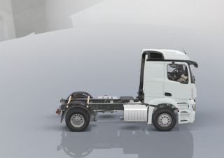 ट्रक ट्रक ट्रैक्टर - ट्रैक्टर यूनिट Mercedes-Benz Actros 1836 LS 4x2
