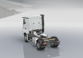 ट्रक ट्रक ट्रैक्टर - ट्रैक्टर यूनिट Mercedes-Benz Actros 1842 LS 4x2