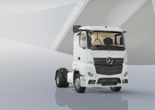 ट्रक ट्रक ट्रैक्टर - ट्रैक्टर यूनिट Mercedes-Benz Actros 1843 LS 4x2
