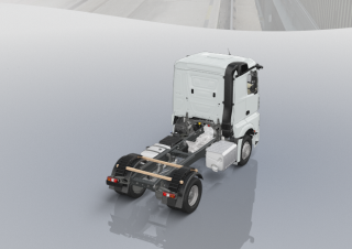 ट्रक ट्रक ट्रैक्टर - ट्रैक्टर यूनिट Mercedes-Benz Actros 1845 LS 4x2