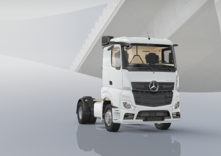 ट्रक ट्रक ट्रैक्टर - ट्रैक्टर यूनिट Mercedes-Benz Actros 1848 LS 4x2