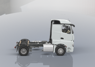 ट्रक ट्रक ट्रैक्टर - ट्रैक्टर यूनिट Mercedes-Benz Actros 1848 LS 4x2