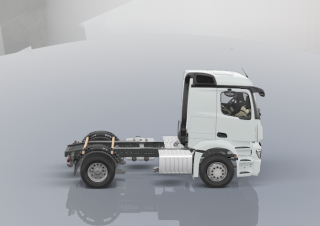ट्रक ट्रक ट्रैक्टर - ट्रैक्टर यूनिट Mercedes-Benz Actros 1851 LS 4x2