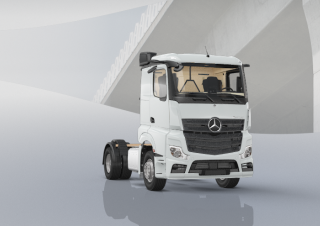 ट्रक ट्रक ट्रैक्टर - ट्रैक्टर यूनिट Mercedes-Benz Actros 1863 LS 4x2