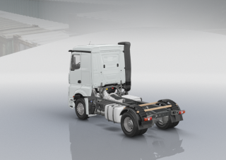 ट्रक ट्रक ट्रैक्टर - ट्रैक्टर यूनिट Mercedes-Benz Actros 1863 LS 4x2