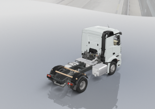 ट्रक ट्रक ट्रैक्टर - ट्रैक्टर यूनिट Mercedes-Benz Actros 2027 LS 4x2