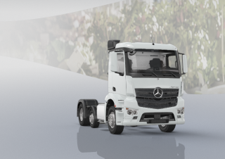 ट्रक ट्रक ट्रैक्टर - ट्रैक्टर यूनिट Mercedes-Benz Actros 2427 LS 6x2