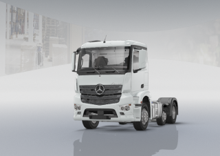 ट्रक ट्रक ट्रैक्टर - ट्रैक्टर यूनिट Mercedes-Benz Actros 2430 LS 6x2