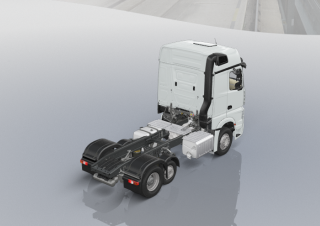 ट्रक ट्रक ट्रैक्टर - ट्रैक्टर यूनिट Mercedes-Benz Actros 2442 LS 6x2