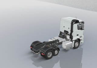 ट्रक ट्रक ट्रैक्टर - ट्रैक्टर यूनिट Mercedes-Benz Actros 2448 LS 6x2
