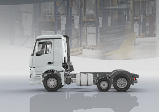 ट्रक ट्रक ट्रैक्टर - ट्रैक्टर यूनिट Mercedes-Benz Actros 2540 LS 6x2