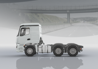 ट्रक ट्रक ट्रैक्टर - ट्रैक्टर यूनिट Mercedes-Benz Actros 2543 LS 6x2