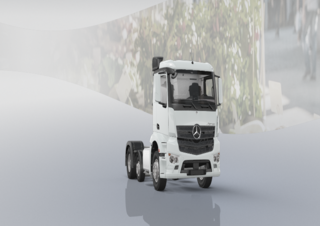 ट्रक ट्रक ट्रैक्टर - ट्रैक्टर यूनिट Mercedes-Benz Actros 2544 LS 6x2