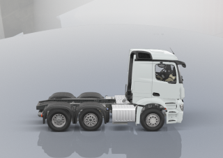 ट्रक ट्रक ट्रैक्टर - ट्रैक्टर यूनिट Mercedes-Benz Actros 2548 LS 6x2