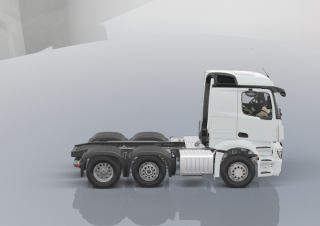 ट्रक ट्रक ट्रैक्टर - ट्रैक्टर यूनिट Mercedes-Benz Actros 2551 LS 6x2