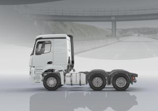 ट्रक ट्रक ट्रैक्टर - ट्रैक्टर यूनिट Mercedes-Benz Actros 2551 LS 6x2