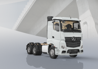 ट्रक ट्रक ट्रैक्टर - ट्रैक्टर यूनिट Mercedes-Benz Actros 2651 LS 6x4