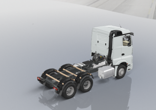 ट्रक ट्रक ट्रैक्टर - ट्रैक्टर यूनिट Mercedes-Benz Actros 2651 LS 6x4