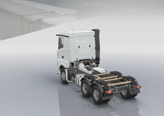 ट्रक ट्रक ट्रैक्टर - ट्रैक्टर यूनिट Mercedes-Benz Actros 2651 LS 6x4