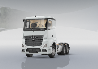 ट्रक ट्रक ट्रैक्टर - ट्रैक्टर यूनिट Mercedes-Benz Actros 2658 LS 6x4