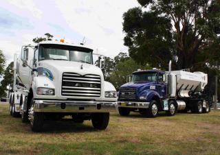 ट्रक ट्रक ट्रैक्टर - ट्रैक्टर यूनिट Mack METRO-LINER Day Cab ISL 350 8x4
