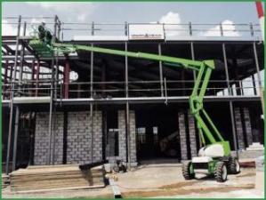 आर्टिकुलेटिंग बूम लिफ्ट व्हील्ड आर्टिकुलेटिंग बूम लिफ्ट Niftylift HR 15
