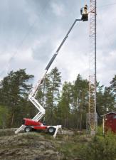 आर्टिकुलेटिंग बूम लिफ्ट व्हील्ड आर्टिकुलेटिंग बूम लिफ्ट Dino Lift Rhino 205 RXT