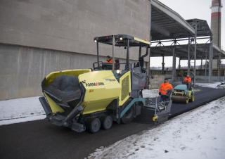 व्हील्ड एस्फाल्ट पेवर Ammann AFW 400-3