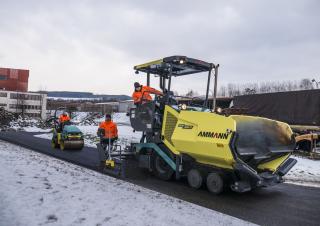 व्हील्ड एस्फाल्ट पेवर Ammann AFW 400-3