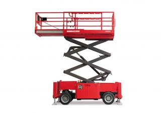 सिज़र लिफ्ट व्हील्ड सिज़र लिफ्ट Manitou 100 SC