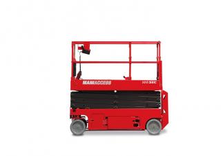 सिज़र लिफ्ट व्हील्ड सिज़र लिफ्ट Manitou 100 SEC