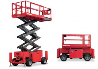 सिज़र लिफ्ट व्हील्ड सिज़र लिफ्ट Manitou 120 SC