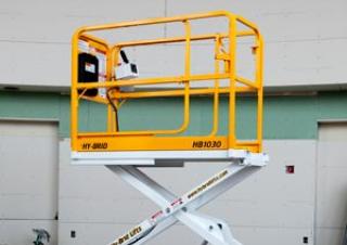 सिज़र लिफ्ट व्हील्ड सिज़र लिफ्ट Custom Equipment HB-1030