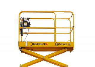 सिज़र लिफ्ट व्हील्ड सिज़र लिफ्ट Haulotte Optimum 8
