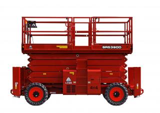 सिज़र लिफ्ट व्हील्ड सिज़र लिफ्ट LGMG  SR5390D