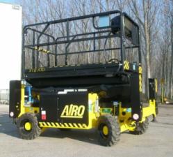 सिज़र लिफ्ट व्हील्ड सिज़र लिफ्ट AIRO X 12 RTD