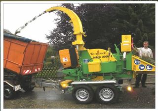 वेस्ट डिस्पोजल वुड चिपर Heizohack HM 6-300 VM
