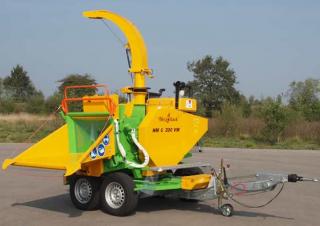 वेस्ट डिस्पोजल वुड चिपर Heizohack HM 6-300 VM