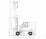 Linde C 80/3 आयाम और आकार