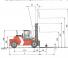 Kalmar DCD160-9 आयाम और आकार