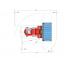 Kalmar DCE 70-40 E5 आयाम और आकार