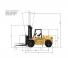Caterpillar DP100 आयाम और आकार