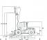 Linde H 120/1200 D आयाम और आकार