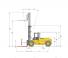 Hyster H 18.00 XM - 12 EC आयाम और आकार