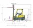 Hyster H2.0FTS आयाम और आकार