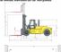 Hyster H25XM 12 आयाम और आकार