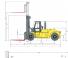 Hyster H32XMS 9 आयाम और आकार