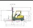 Hyster H3.5FT आयाम और आकार